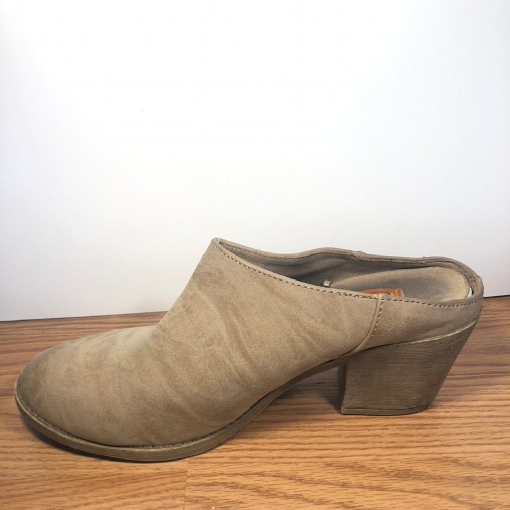 Rocket Dog wedge mules